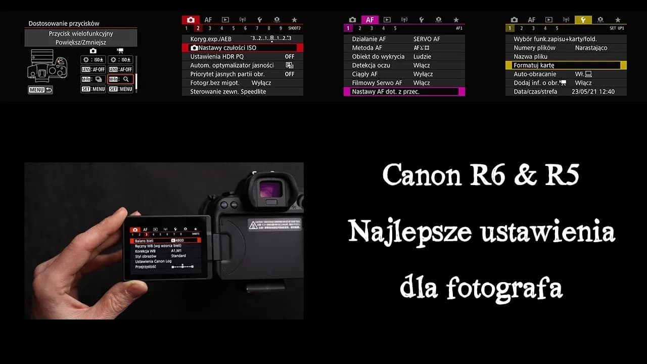 Jak dobrze ustawić aparat Canon – proste kroki do idealnych zdjęć bez błędów
