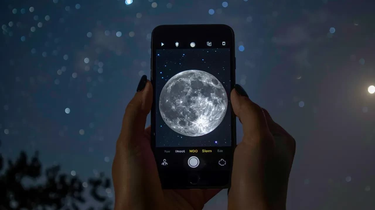 Jak zrobić zdjęcie księżyca telefonem Samsung, unikaj błędów i zyskaj jakość